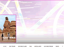Tablet Screenshot of gay-bike.com